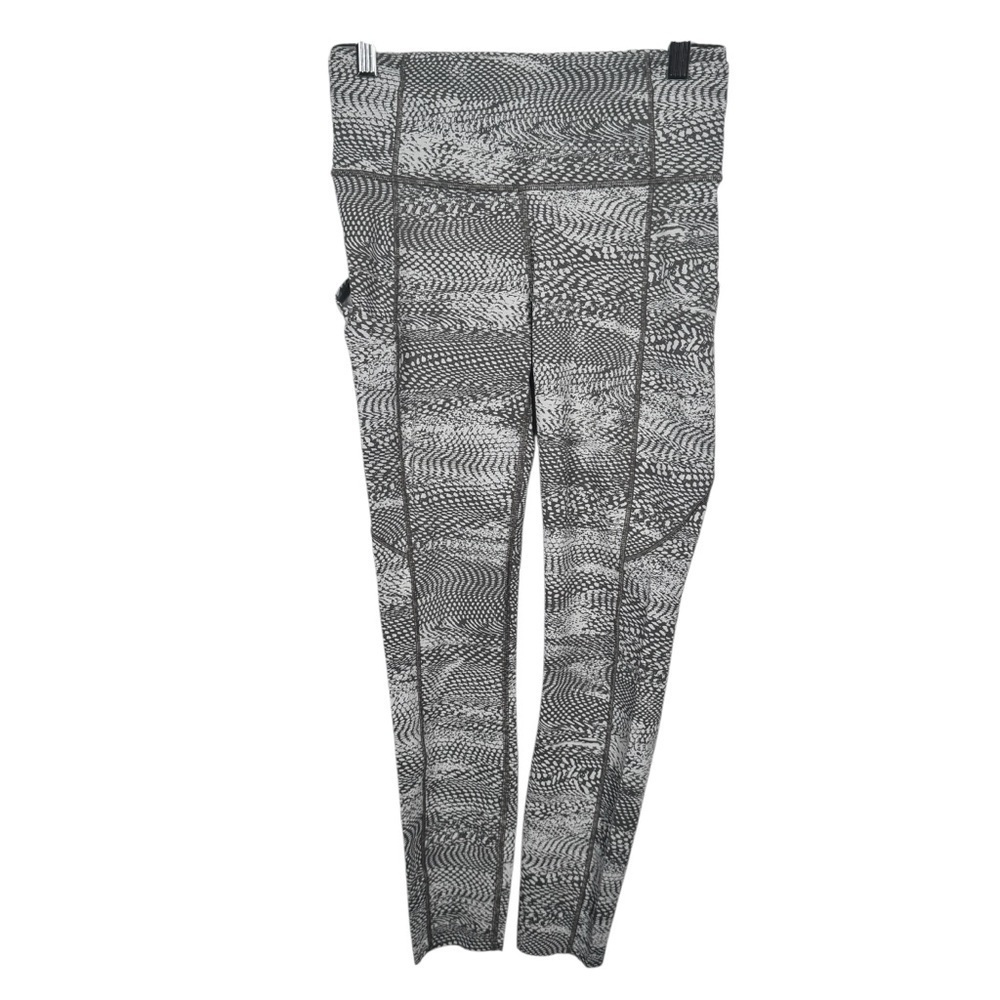 Lululemon Fast & Free 7/8 Tight II *Nulux 25", Swerve Vapor Metal Grey, Size 6 - Picture 7 of 13
